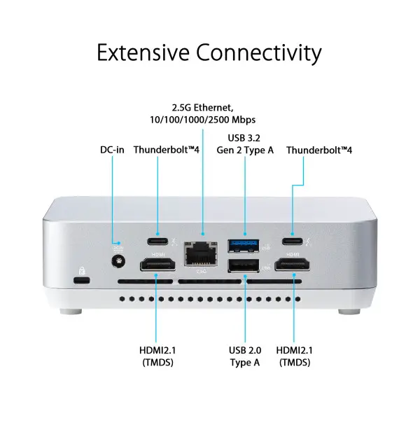 Asus NUC 14 Pro+, CPU Intel Core™ Ultra 5