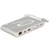 Docking Station USB Type C 3.1 4K 30 Hz bianco