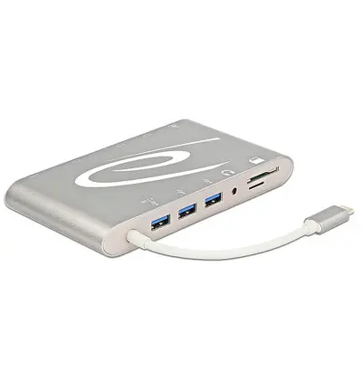 Docking Station USB Type C 3.1 4K 30 Hz bianco 2