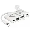Docking Station USB Type-C 3.1  HDMI 4K 30 Hz, VGA, LAN, USB PD