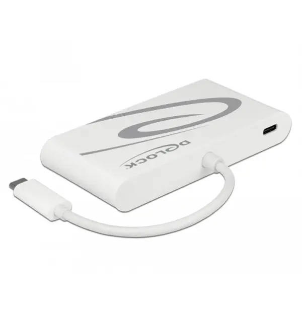 Docking Station USB Type-C 3.1  HDMI 4K 30 Hz, VGA, LAN, USB PD