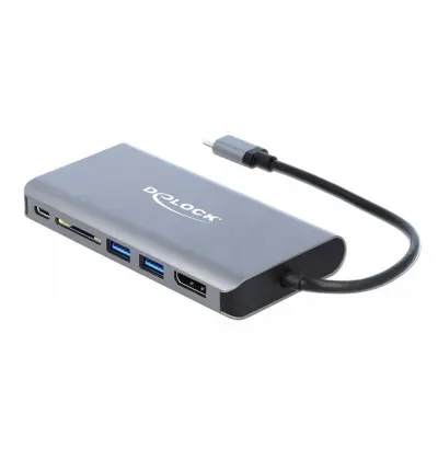 Docking Station USB Type-C 4K - HDMI / DP / USB 3.0 / SD / LAN / PD 3.0 2