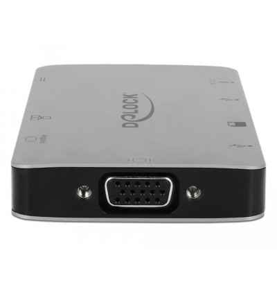 Docking Station USB Type-C 4K - HDMI / VGA / USB 3.1 / SD / LAN / PD 3.0