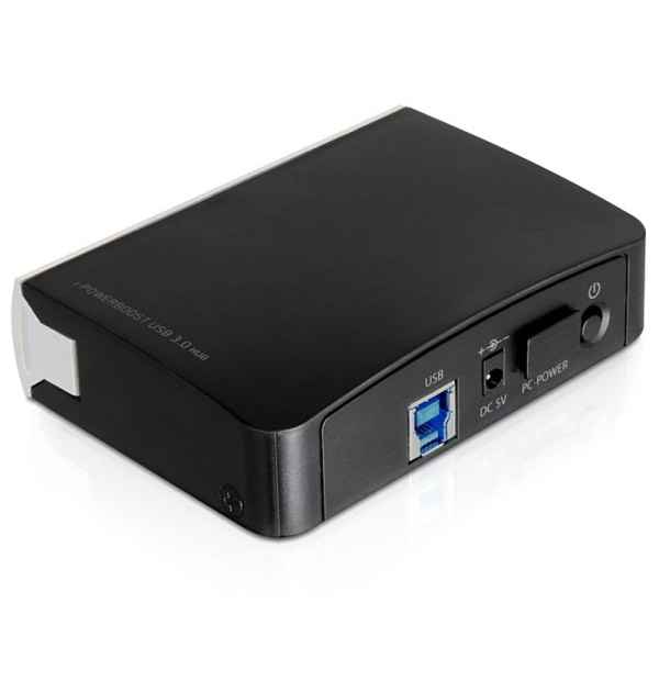 Hub 4x USB 3.0, 1x alimentazione USB interno/esterno