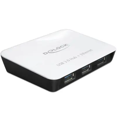 Hub esterno 3x USB 3.0, 1x Gigabit LAN 10/100/1000 Mb/s