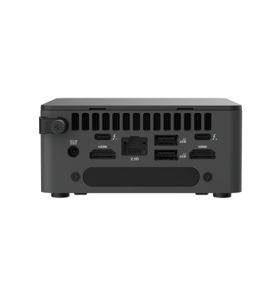 Intel NUC Decimotercera Gen, Fam Arena Canyon, CPU v7, versión High, hasta 3 bahías de disco, Cod: NUC13ANHV7