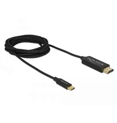 Cavo USB Type-C - HDMI (DP Alt Mode) 4K 60 Hz coassiale 2 m 2