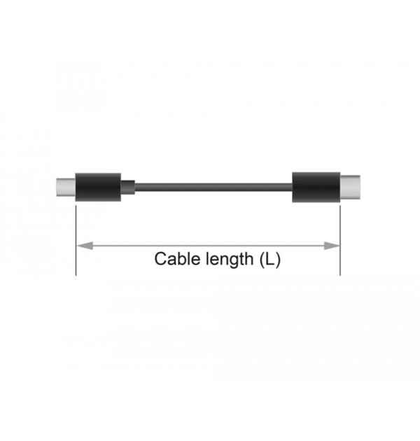 Cavo USB Type-C - HDMI (DP Alt Mode) 4K 60 Hz coassiale 2 m