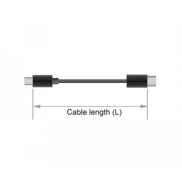 Cavo USB Type-C - HDMI (DP Alt Mode) 4K 60 Hz coassiale 2 m