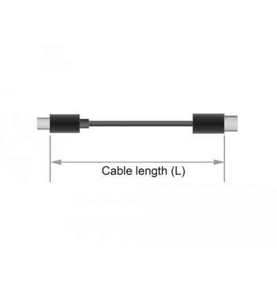 Cavo USB Type-C - HDMI (DP Alt Mode) 4K 60 Hz coassiale 2 m