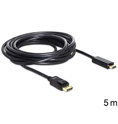Cavo Displayport 1.1 maschio - High Speed HDMI-A maschio passivo 5 m nero