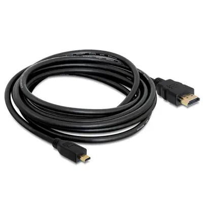 Cavo High Speed HDMI con Ethernet A maschio - Micro-D maschio 2 m