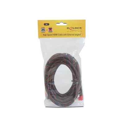 Cavo High Speed HDMI con Ethernet – HDMI A maschio - HDMI A maschio angolato 4K 5 m 2