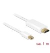 Cavo mini Displayport 1.1 maschio - HDMI-A maschio 1 m bianco