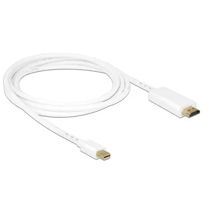 Cavo mini Displayport 1.1 maschio - HDMI-A maschio 2 m bianco 2