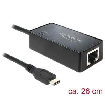 Adaptador USB Type-C - 1x Gigabit LAN 10/100/1000 Mbps