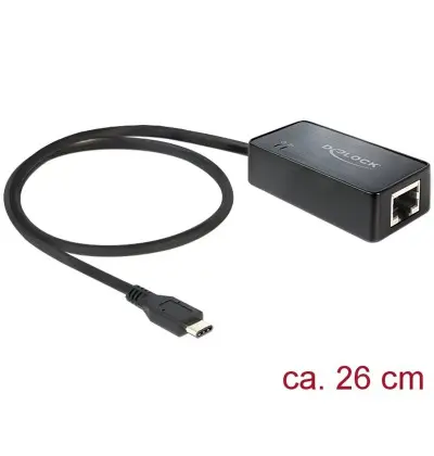 Adaptador USB Type-C - 1x Gigabit LAN 10/100/1000 Mbps 2