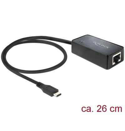 Adaptador USB Type-C - 1x Gigabit LAN 10/100/1000 Mbps
