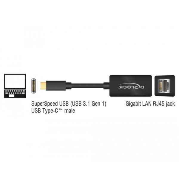 Adaptador (USB 3.2 Gen 1) con USB Type-C™ macho...