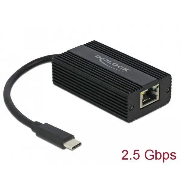 Adaptador USB Type-C - 1x Gigabit LAN 2,5 Gbps