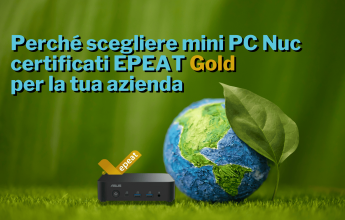 Mini PC NUC con certificación EPEAT Gold: por qué elegirlos para tu empresa